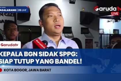 Sidak SPPG Dini Hari, Kepala BGN Sudaryono Ancam Tutup Dapur MBG yang Bandel