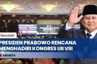 Presiden Prabowo Dijadwalkan Buka Kongres Umat Islam Indonesia VIII di Hotel Bidakara