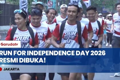 Run for Independence Day 2026 Usung Semangat Kemerdekaan Lewat Lari 8,1 Km
