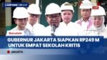 Pramono Percepat Pembangunan Empat Sekolah Rusak Demi Keselamatan Siswa