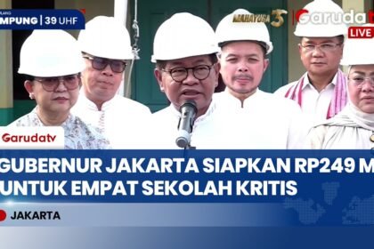 Pramono Percepat Pembangunan Empat Sekolah Rusak Demi Keselamatan Siswa