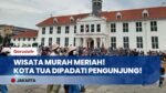 Murah Meriah! Ribuan Pengunjung Padati Kota Tua Jakarta untuk Libur Akhir Pekan