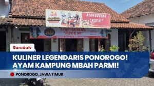 Kuliner Legendaris Ponorogo! Warung Ayam Kampung Mbah Parmi Laris Manis Masak Pakai Kayu Bakar
