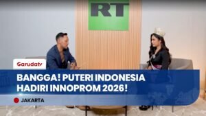 Cerita Puteri Indonesia Pendidikan 2026 Gisela Belicia Hadiri INNOPROM 2026 di Rusia
