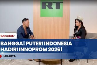 Cerita Puteri Indonesia Pendidikan 2026 Gisela Belicia Hadiri INNOPROM 2026 di Rusia