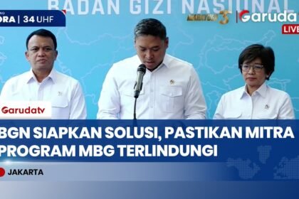 BGN Pastikan Mitra Program MBG Tidak Dirugikan, Solusi Tata Kelola Sedang Disiapkan