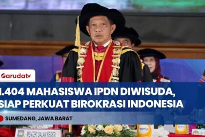Mendagri: Wisuda IPDN Jadi Momentum Regenerasi Aparatur Pemerintahan