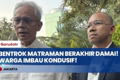 Dimediasi Polda Metro, Perwakilan Warga dan Keluarga Korban Bentrok Matraman Sepakat Berdamai