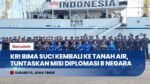 Sukses Misi Kartika Jala Krida 2026, KRI Bima Suci Kembali Ke Tanah Air Usai 124 Hari Berlayar