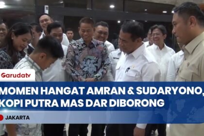 Amran Borong Kopi Putra Sudaryono, Warnai Momen Keakraban di Kementan