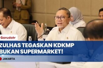 Menko Zulhas Tegaskan KDKMP Bukan Supermarket, Tapi Penyalur Barang Subsidi & Offtaker Tani