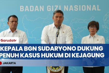12 KEPALA BGN SUDARYONO DUKUNG PENUH KASUS HUKUM DI KEJAGUNG RIAD PKG