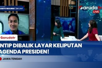 Intip Keseruan Jurnalis Garuda TV Mahesa Putra Ikuti Rangkaian Agenda Presiden di Semarang