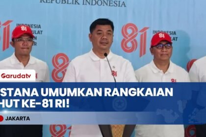 Istana Umumkan Rangkaian Bulan Kemerdekaan HUT Ke-81 RI, Ada Doa Kebangsaan Hingga Lari Merdeka