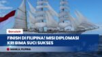 3 Bulan Keliling Dunia! KRI Bima Suci Tiba di Manila Selesaikan Misi Diplomasi 8 Negara