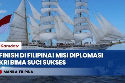 3 Bulan Keliling Dunia! KRI Bima Suci Tiba di Manila Selesaikan Misi Diplomasi 8 Negara