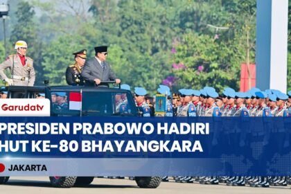 Pimpin Upacara HUT Ke-80 Bhayangkara, Presiden Prabowo: Polri Harus Dekat dengan Rakyat!