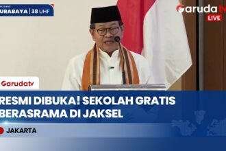 Dibuka Gubernur Pramono Anung! Sekolah Rakyat SMA 10 Cilandak Hadirkan Pendidikan Gratis Berasrama