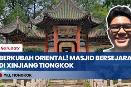 Berdiri Sejak 1906! Keunikan Masjid Agung Shaanxi, Simbol Harmoni dengan Kubah Oriental di Xinjiang