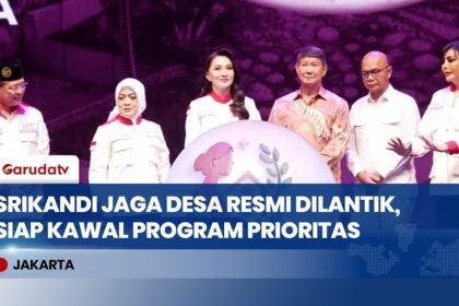 Resmi Dilantik, Srikandi Jaga Desa Siap Jadi Garda Perempuan Pengawal Program Strategis Pemerintah