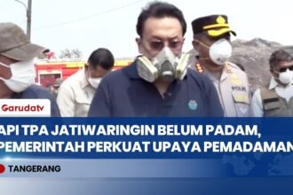 Api Membara di Bawah Timbunan Sampah, Pemerintah Kerahkan Berbagai Cara Padamkan TPA Jatiwaringin