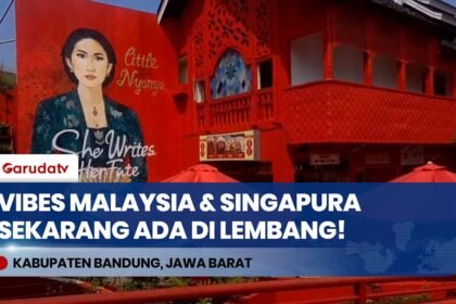 Gak Perlu ke Luar Negeri! Spot Wisata Baru di Lembang Ini Punya Kuliner Peranakan Super Nagih!