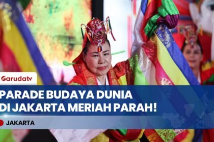 CFD Jakarta Pecah! 6 Negara Dunia Unjuk Gigi di Parade Budaya Jakarta World Folkfest 2026!