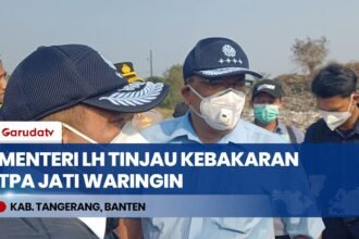 Kabar Baik! Menteri LH Tinjau TPA Jatiwaringin, Titik Api Sisa 3,6 Persen Berkat Metode Suntik Air!