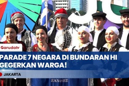 Menuju Kota Global! Bundaran HI Jadi Saksi Mewahnya Parade Budaya 7 Negara di JWFF 2026!