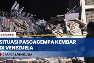 Gempa Kembar Guncang Venezuela, Warga Caracas Panik Selamatkan Diri Keluar Rumah!
