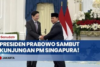 Presiden Prabowo Subianto Terima Kunjungan PM Singapura Lawrence Wong di Istana!