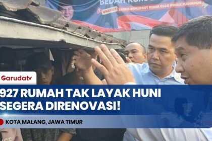 Kementerian PKP Bersama Pemkot Malang Targetkan 927 Rumah Tak Layak Huni Beres Tahun Ini!