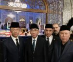 Menlu Sugiono, Muzani dan Gus Yahya Takziah ke Makam Ayatollah Seyyed Ali Khamenei