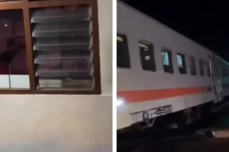 Diduga Tertidur Saat KA Brantas Melintas, Petugas Palang Pintu Mengkreng Kena SP dari KAI