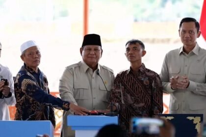 Presiden Prabowo Resmikan 5 Bendungan Senilai Rp9,79 Triliun, Perkuat Ketahanan Pangan dan Energi