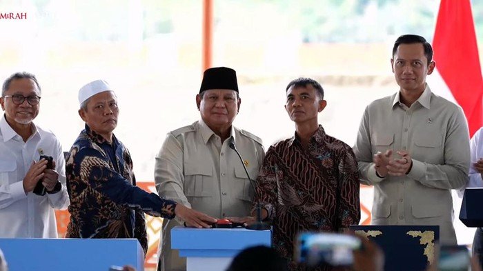 Presiden Prabowo Resmikan 5 Bendungan Senilai Rp9,79 Triliun, Perkuat Ketahanan Pangan dan Energi