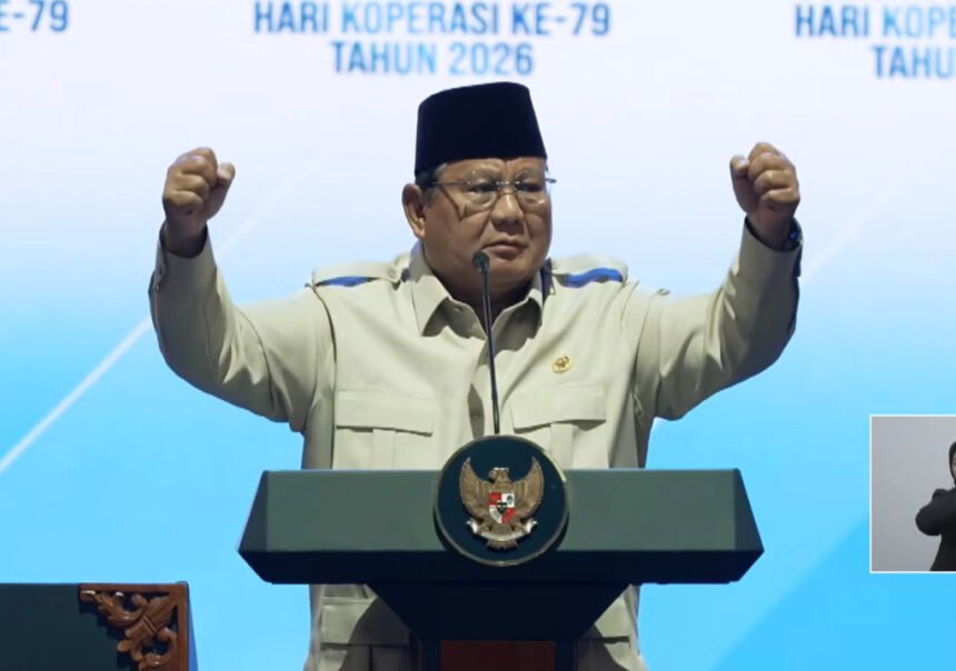 Sentilan Keras Presiden Prabowo di Harkopnas : Hei Koruptor Sadar Diri, Hentikan, Rakyat Tidak Bodoh!