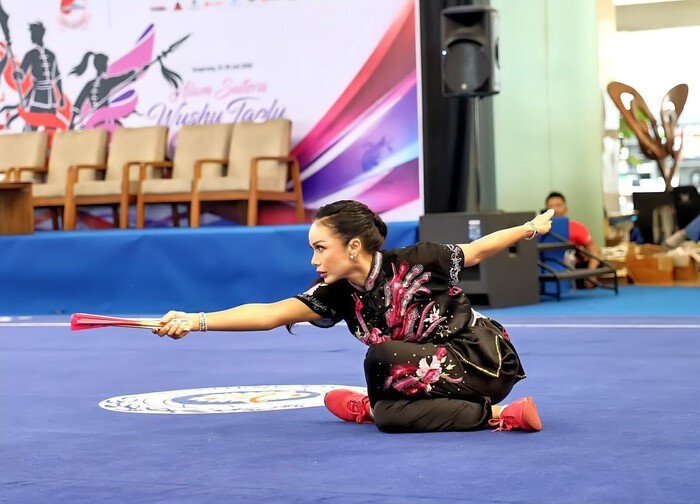 Kris Dayanti Ukir Prestasi di Wushu, Borong 2 Medali Emas Kejurnas 2026 2 Kris Dayanti Ukir Prestasi di Wushu, Borong 2 Medali Emas Kejurnas 2026