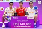 Fajar Alfian/Muhammad Shohibul Fikri mencetak sejarah dengan menyamai rekor Marcus/Kevin setelah menjuarai Japan Open dan China Open dalam dua pekan berturut-turut.