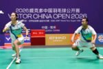 Rehan Naufal Kusharjanto/Gloria Emanuelle Widjaja harus mengakhiri langkah di babak 16 besar China Open 2026 usai dikalahkan unggulan ketiga asal Denmark.