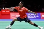 Moh Zaki Ubaidillah harus mengakhiri perjuangannya di babak 16 besar Japan Open 2026 setelah dikalahkan Anders Antonsen.
