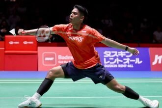 Moh Zaki Ubaidillah harus mengakhiri perjuangannya di babak 16 besar Japan Open 2026 setelah dikalahkan Anders Antonsen.