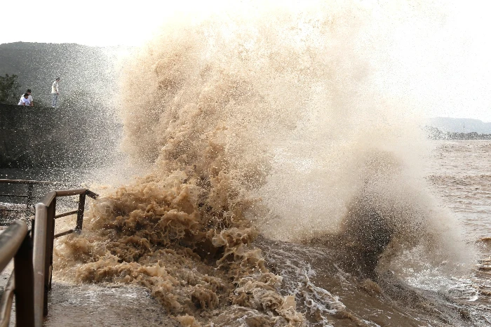 Topan Bavi memaksa lebih dari 1,7 juta warga China mengungsi, memicu pembatalan penerbangan, penghentian kereta cepat, dan banjir di Asia Timur.