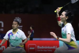 Rehan/Gloria menciptakan kejutan di Taipei Open 2026 dengan menaklukkan unggulan keenam asal Jepang dan memastikan tempat di babak perempat final.