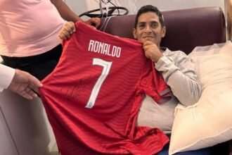 Selamat Berkat Teriakan 'Siiiuuu', Korban Gempa Venezuela Dapat Hadiah Jersey Spesial dari Cristiano Ronaldo
