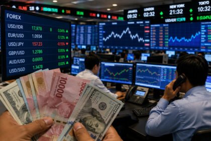 Rupiah dibuka menguat ke level Rp17.978 per dolar AS didukung arus modal asing dan sentimen positif dari peringkat kredit Indonesia, meski risiko global masih membayangi.