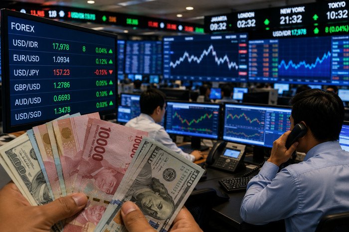 Rupiah dibuka menguat ke level Rp17.978 per dolar AS didukung arus modal asing dan sentimen positif dari peringkat kredit Indonesia, meski risiko global masih membayangi.