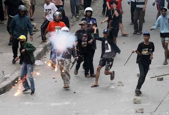 Gara-gara Knalpot Brong, Bentrokan Antarwarga Pecah di Menteng Jakarta Pusat