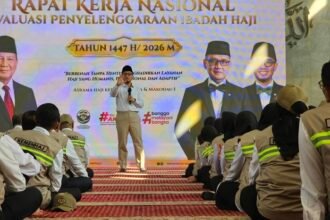 Rakernas Evaluasi Haji 2026 menjadi momentum Kementerian Haji dan Umrah memperkuat budaya kerja baru demi menghadirkan layanan haji yang profesional, transparan, dan berorientasi pada jemaah.