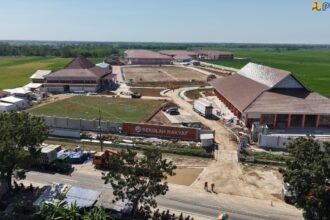 Sekolah Rakyat Sumedang Dikebut, Inovasi Stick on Wall Percepat Finishing